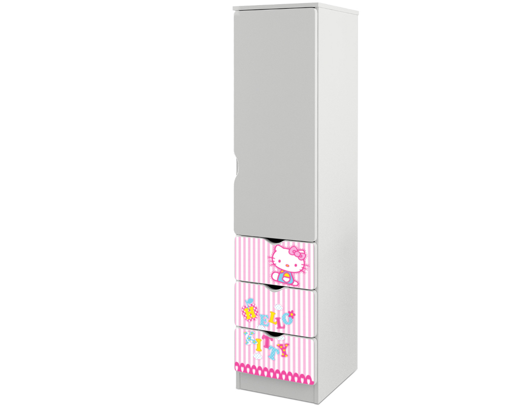 Becks skriňa S Hello Kitty